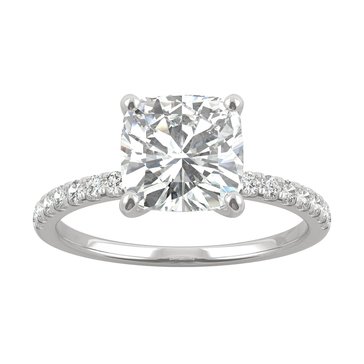 Charles and Colvard Forever Bright 2 2/3 cttw Moissanite Engagement Ring