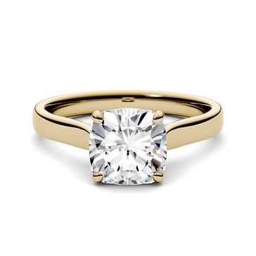 Charles and Colvard Forever Bright 2 cttw Moissanite Solitaire Ring