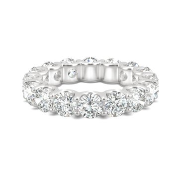 Charles and Colvard Forever Bright 5 1/4 cttw Moissanite Eternity Band