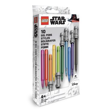LEGO Star Wars Lightsaber Gel Pen, 10-Pack