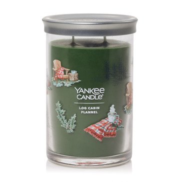 Yankee Candle Log Cabin Flannel Signature 2-Wick Tumbler