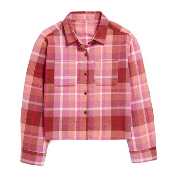 Old Navy Big Girls' Plaid Shirt