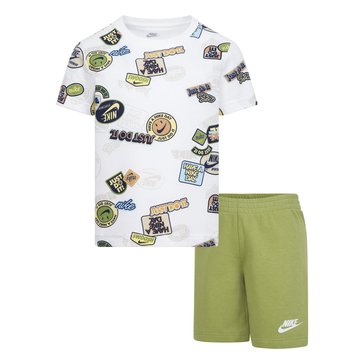 Nike Little Boys' Knit Shorts Sets