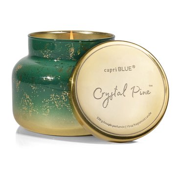 Capri Blue Glimmer Crystal Pine Signature Candle Jar