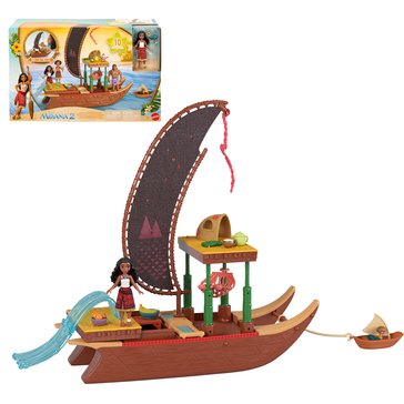 Disney Moana 2  Moana's Adventure Canoe Playset