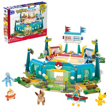 Mega Bloks Pokemon Training Stadium Building Set