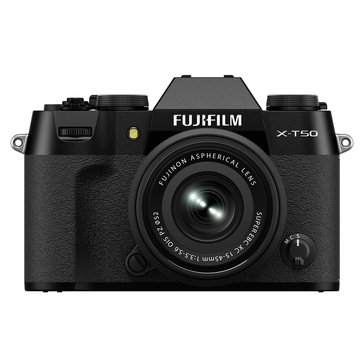 Fujifilm X-T50 Body with XC15-45mmF3.5-5.6 OIS PZ Lens Kit