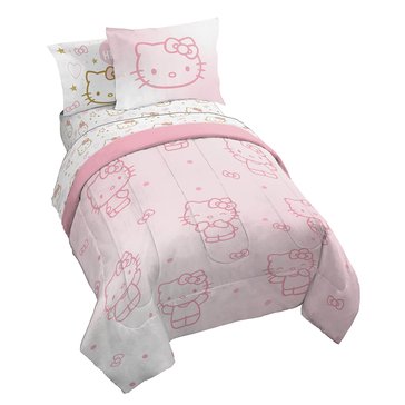 Hello Kitty Comforter and Sham Set