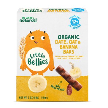 Little Bellies Organic Banana Date and Oat Bars