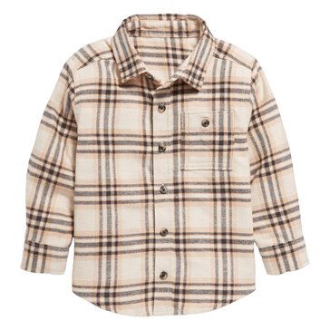 Old Navy Toddler Boys' Long Sleeve Flannel Top