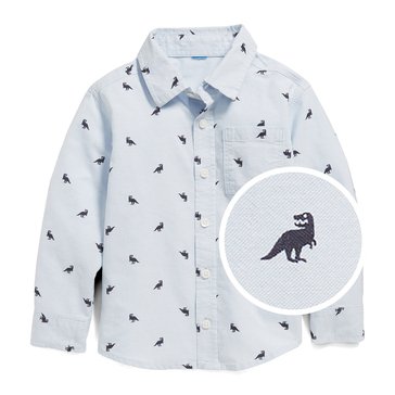 Old Navy Baby Boys' Long Sleeve Oxford Prints Top