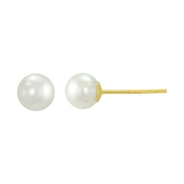 Freshwater Cultured Pearl Stud Earrings