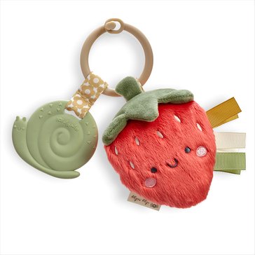 Itzy Ritzy Plush Pal Strawberry Silicone Teether