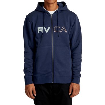 RVCA Men's Split Path Zip Fleece Hoodie