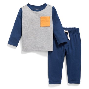 Old Navy Baby Boys' Value Colorblock Knit Set