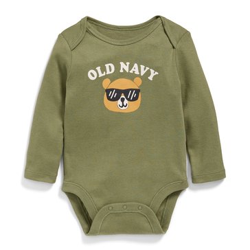 Old Navy Baby Boys' Long Sleeve Logo Graphic Top