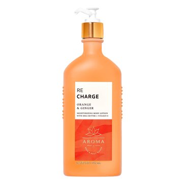 Bath & Body Works Orange Ginger Recharge Aroma Therapy Aroma Body Lotion