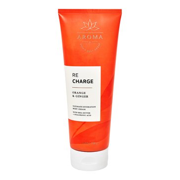 Bath & Body Works Orange Ginger Recharge Aroma Therapy Aroma Ultimate Hydration Body Cream