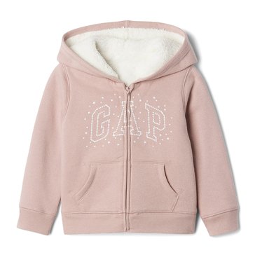 Gap Baby Girls Cozy Logo Hoodie