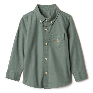 Gap Toddler Boys Long Sleeve Oxford Shirt