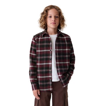 Gap Big Boys Long Sleeve Flannel Shirt