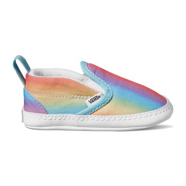 Vans Baby Girls Slip On V-Crib Shoes