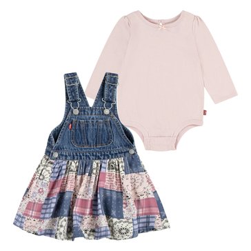 Levi's Baby Girls' Printed Skirtall Tee Set