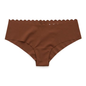 Aerie Women's No Show Fashion Scallop Cheeky Underwear