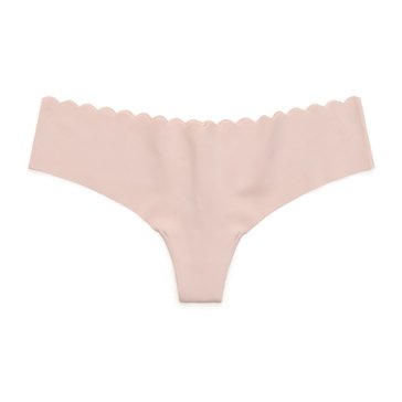 Aerie Women's No Show Fashion Scallop Thong