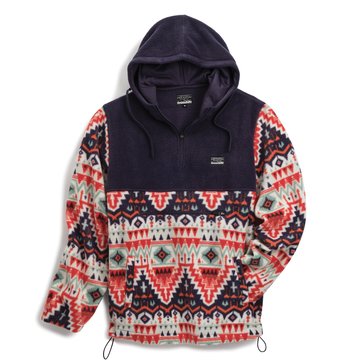 Free Nature Men's Pullover Hooded Fleece 