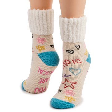 Legale Women's You are Magical Crew Socks