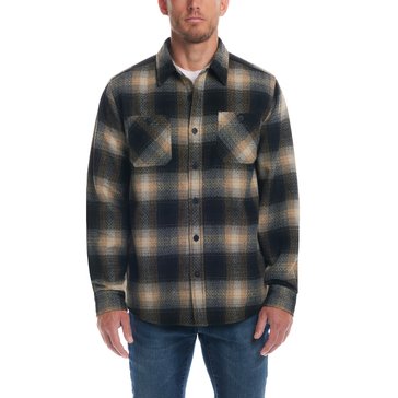 Weatherproof Men's Brushed Lumberjack Unlined Shirt Jacket