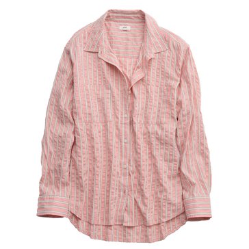 Aerie Women's Searsucker Buttondown Pajama Shirt