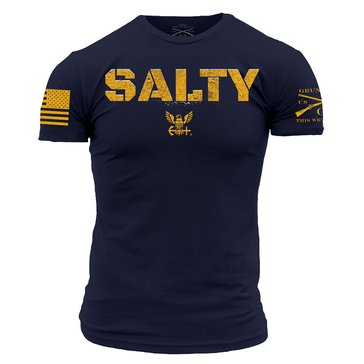 Grunt Style Men's Salty Chest Hit Graphic Tee