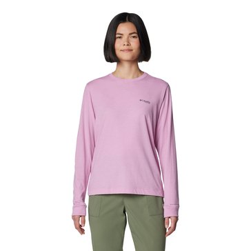 Columbia Women's PFG Uncharted Graphic Long Sleeve Knit Top