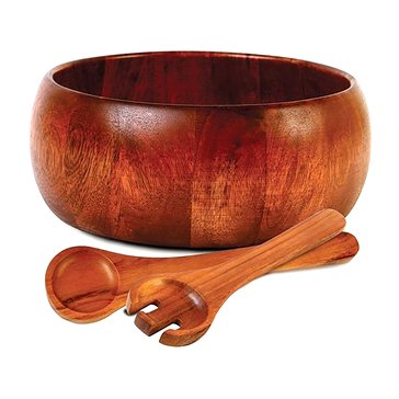 Gracious Dining 3-Piece Acacia Wood Salad Bowl Set