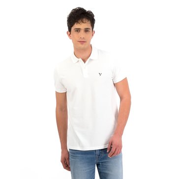 AE Men's Slim Fit Flex Pique Polo Shirt