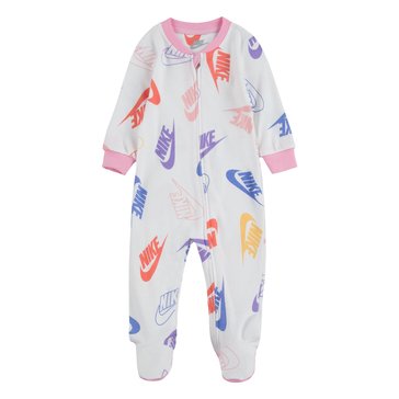 Nike Baby Girls' Futura Footed Coverall