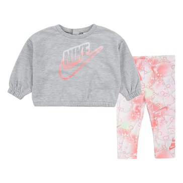 Nike Baby Girls' Dream Chaser Crew Legging Set