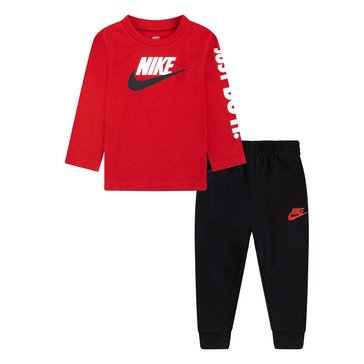 Nike Baby Boys' Futura Long Sleeve Tee Set