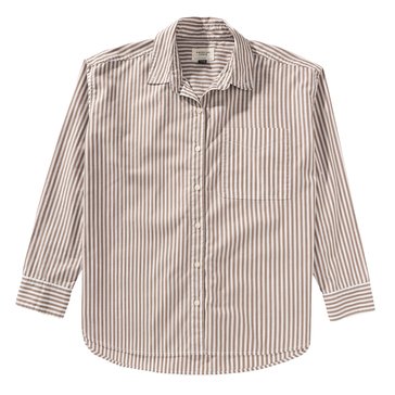 AE Women's Striped Perfect Shirt