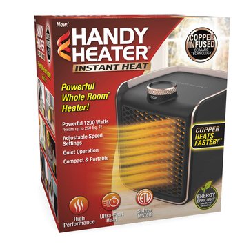 Handy Heater Instant Heat Ceramic Personal Space Heater