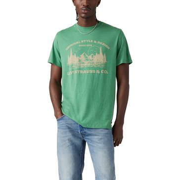 Levi's Men's Short Sleeve Americana Nature Scene Graphic Tee 