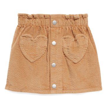 Old Navy Baby Girl A-Line Heart Pocket Corduroy Skirt