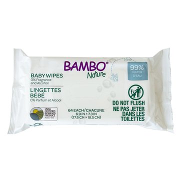 Bambo Nature 99 Biobased Water Wipes