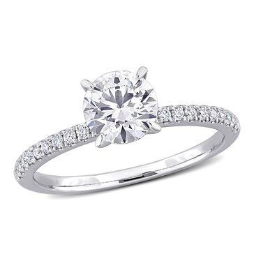 Created Forever 1 1/6 cttw Lab Grown Diamond Solitaire Engagement Ring