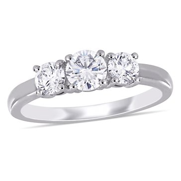 Created Forever 1 cttw Lab Grown Diamond 3-Stone Engagement Ring