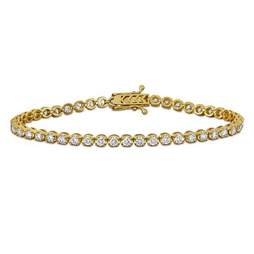 Created Forever 2 1/2 cttw Lab Grown Diamond Tennis Bracelet