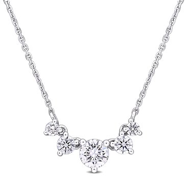 Created Forever 5/8 cttw Lab Grown Diamond 5-Stone Necklace