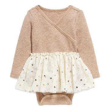 Old Navy Baby Girl Long Sleeve Wrap Tutu Dress